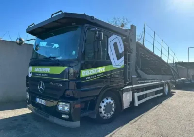 Covering et flocage d’un camion pour la société Cazenave