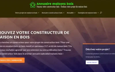 Aquisition du site historique maisons-bois-com