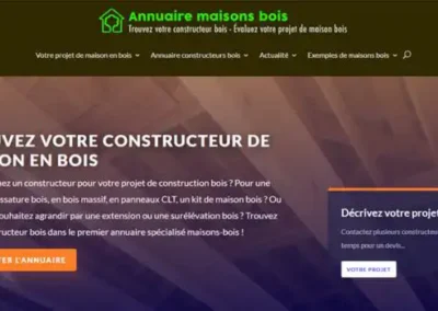 Aquisition du site historique maisons-bois-com