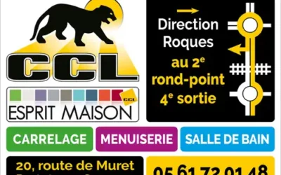 Création d’un panneau 4×3 directionnel pour La CCL