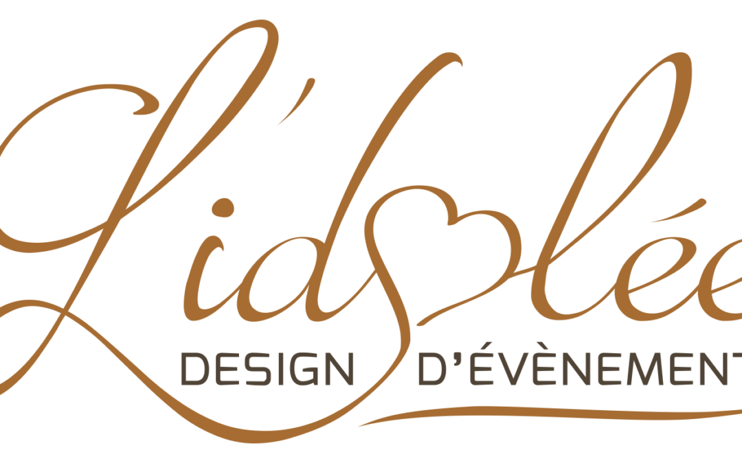 Création d'un logo glamour.