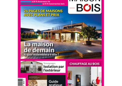 Gestion des relations presse pour le magazine leader de la presse bois, création du site internet, campagne d’e-mailing.