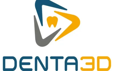 Création du logo Denta 3D basé à Toulouse. Spécialisé en vente de matériels pour dentistes