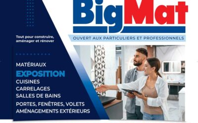 Création graphique d’un panneau publicitaire pour BigMat