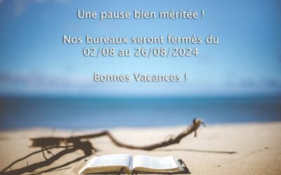 SLCOM fait une pause et vous donne rendez-vous le 26 août 2024