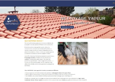 Création d’un site internet vitrine