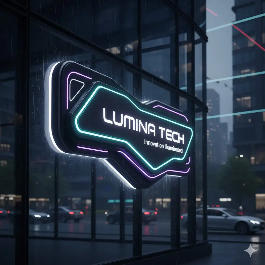 enseigne luminueuse Enseigne de magasin