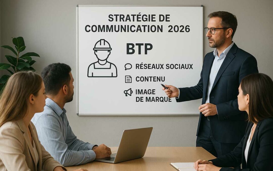 Stratégie de communication 2026 pour les entreprises du BTP