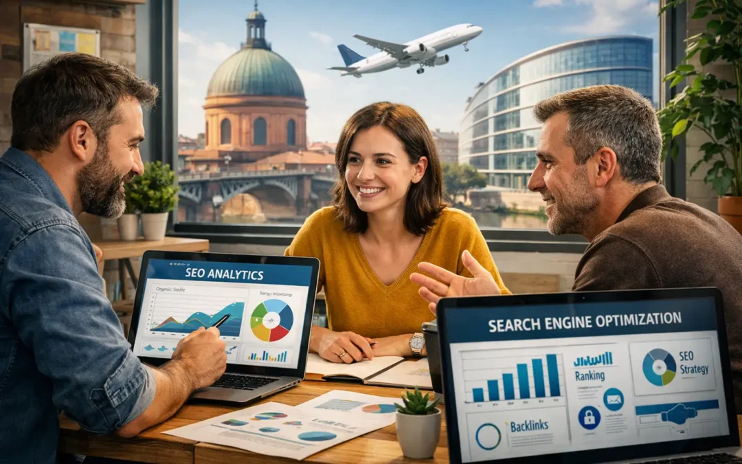 Agence de communication spécialisée en référencement naturel à Toulouse, Blagnac et Colomiers