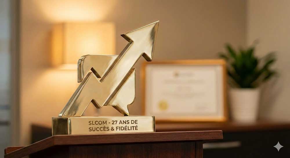 Trophée-slcom SLCOM recompensée