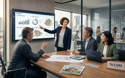 Agence de communication experte en bâtiment.