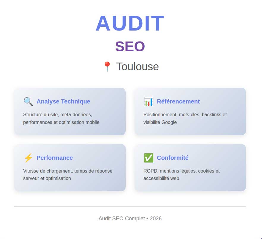 audit-seo-toulouse SEO audit gratuit