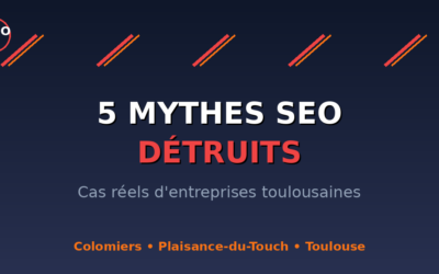 Les 5 mythes SEO qui coûtent cher aux entreprises de Toulouse (et comment on les a détruits)