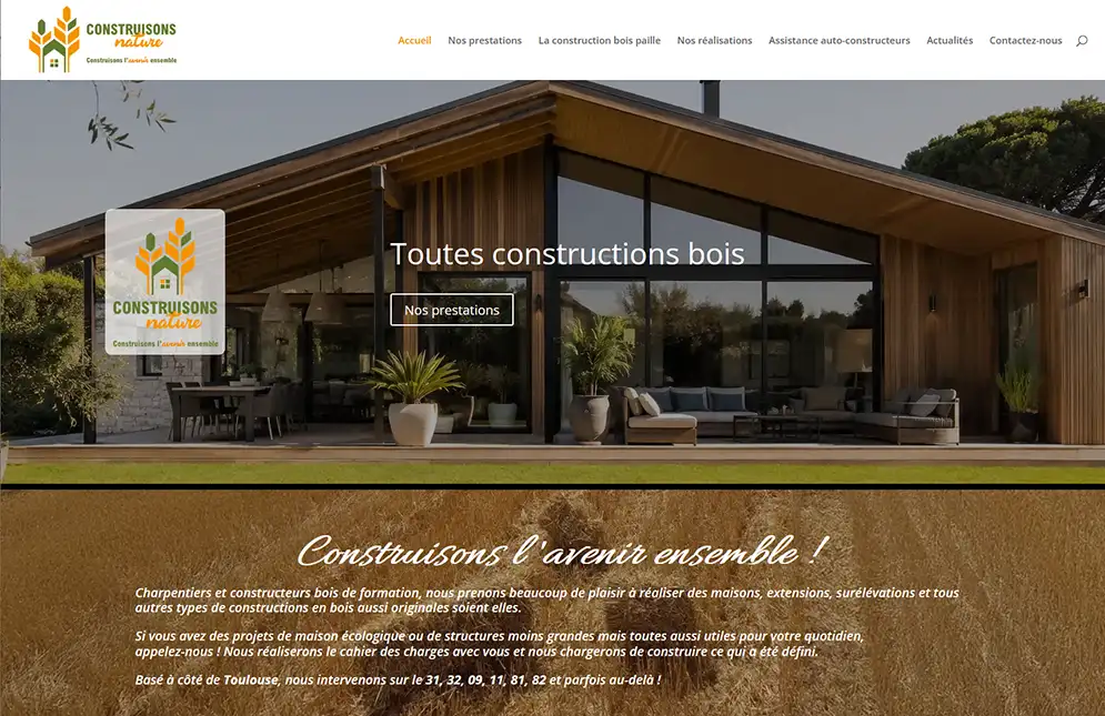 Création de site web Occitanie