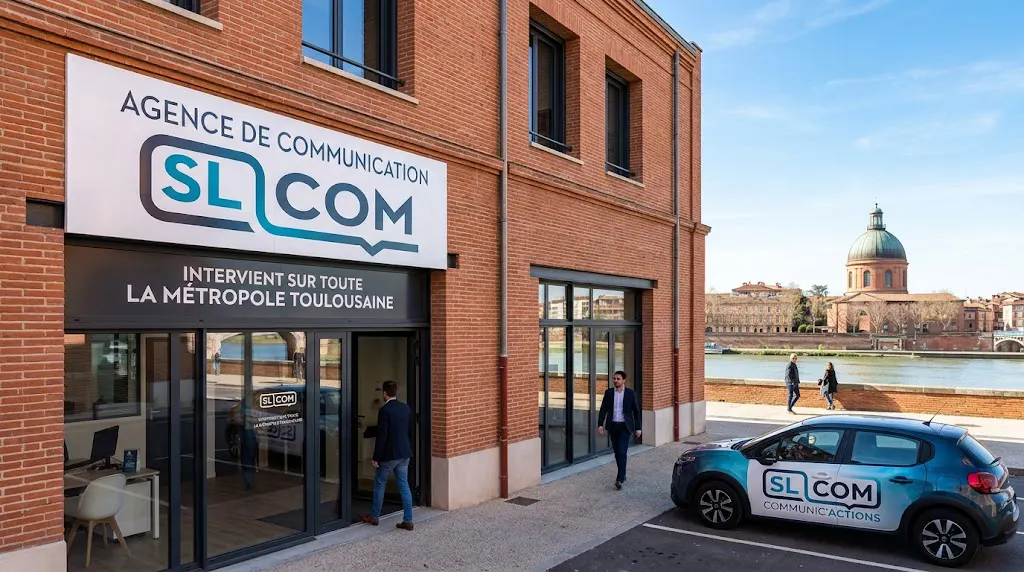 Une agence de communication locale sur la métropole toulousaine.