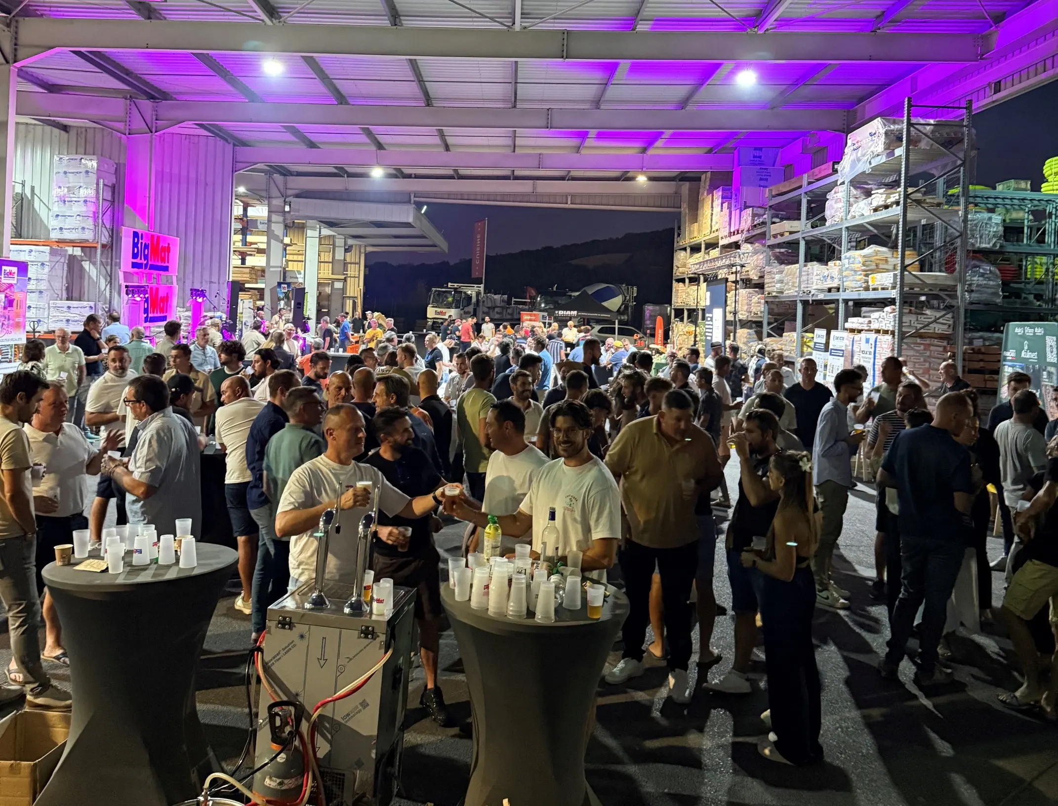 BigMat Camozzi groupe Toujas & Coll, réunit 250 professionnels pour une soirée mémorable.