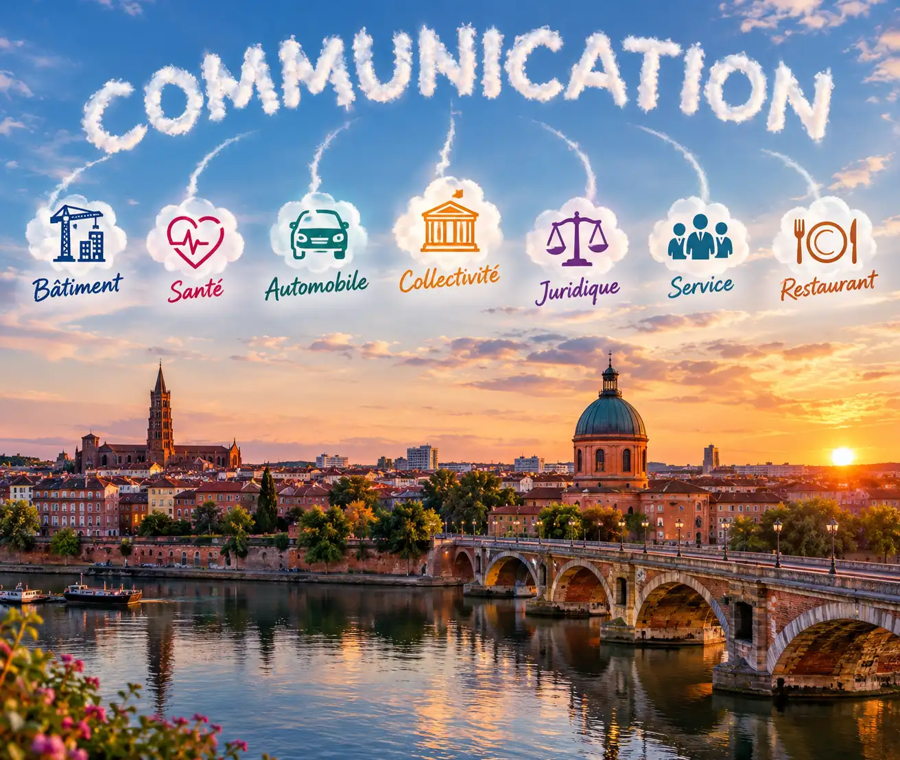 Un agence de communication locale